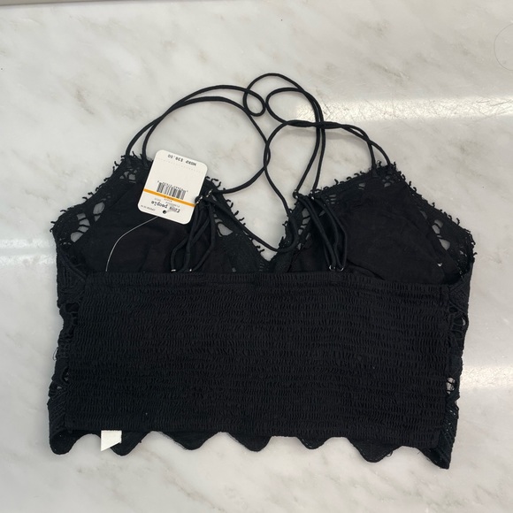 [Free People] Black Lace Bralette - Picture 2 of 3